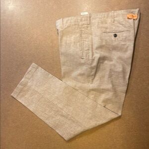 Perry Ellis Tan Chinos Versatile Straight Leg